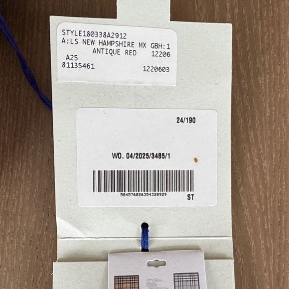 Burberry Red and Tan Crossbody Bag - Picture 4 of 11